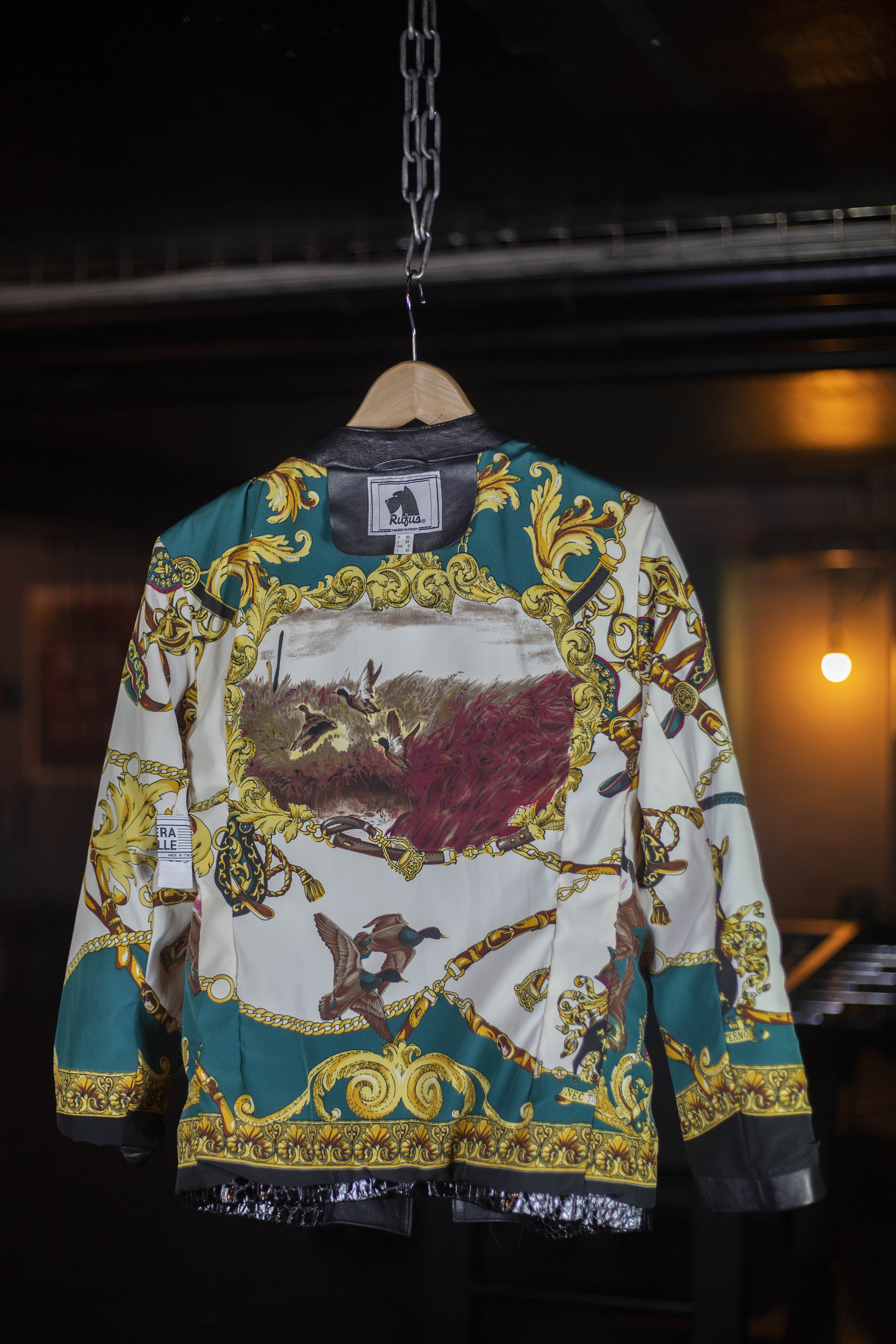 Lederjacke