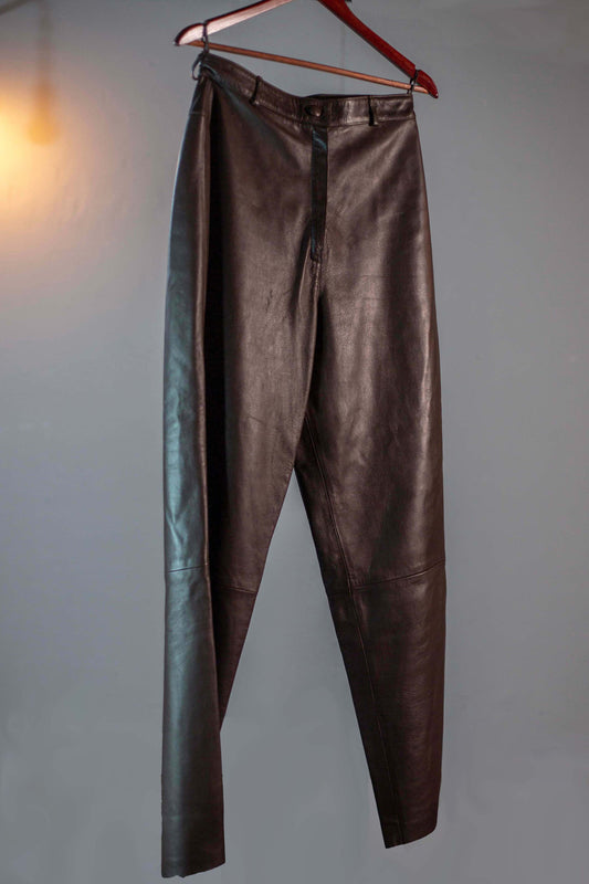 Braune Lederhose