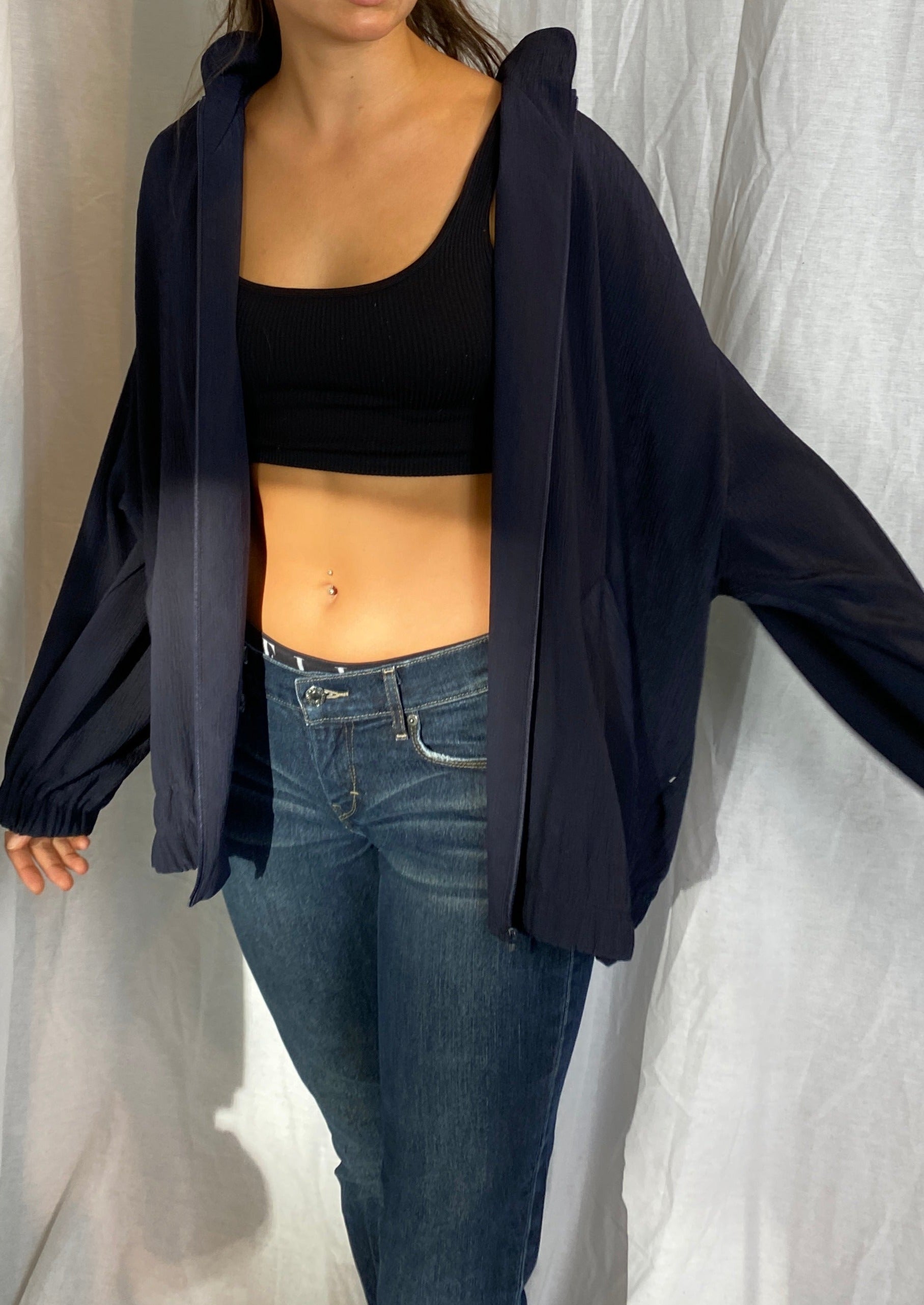 Gerippte Jacke